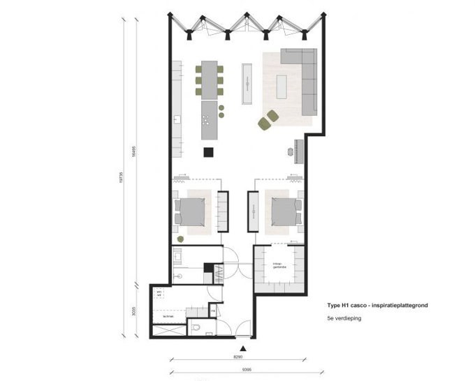 Qua indeling willen we het open loft karakter: zo veel mogelijk licht en ruimte. Dit gaat lukken door met veel met glas te werken en een doorkijk te creëren vanaf de voordeur tot aan de gevel. Qua indeling willen we het open loft karakter: zo veel mogelijk licht en ruimte. Dit gaat lukken door met veel met glas te werken en een doorkijk te creëren vanaf de voordeur tot aan de gevel.